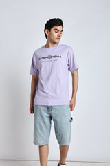Men's Lavender Over-sized tee