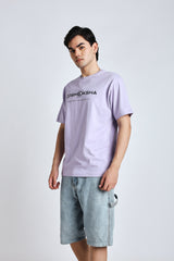 Men's Lavender Over-sized tee