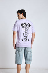 Men's Lavender Over-sized tee