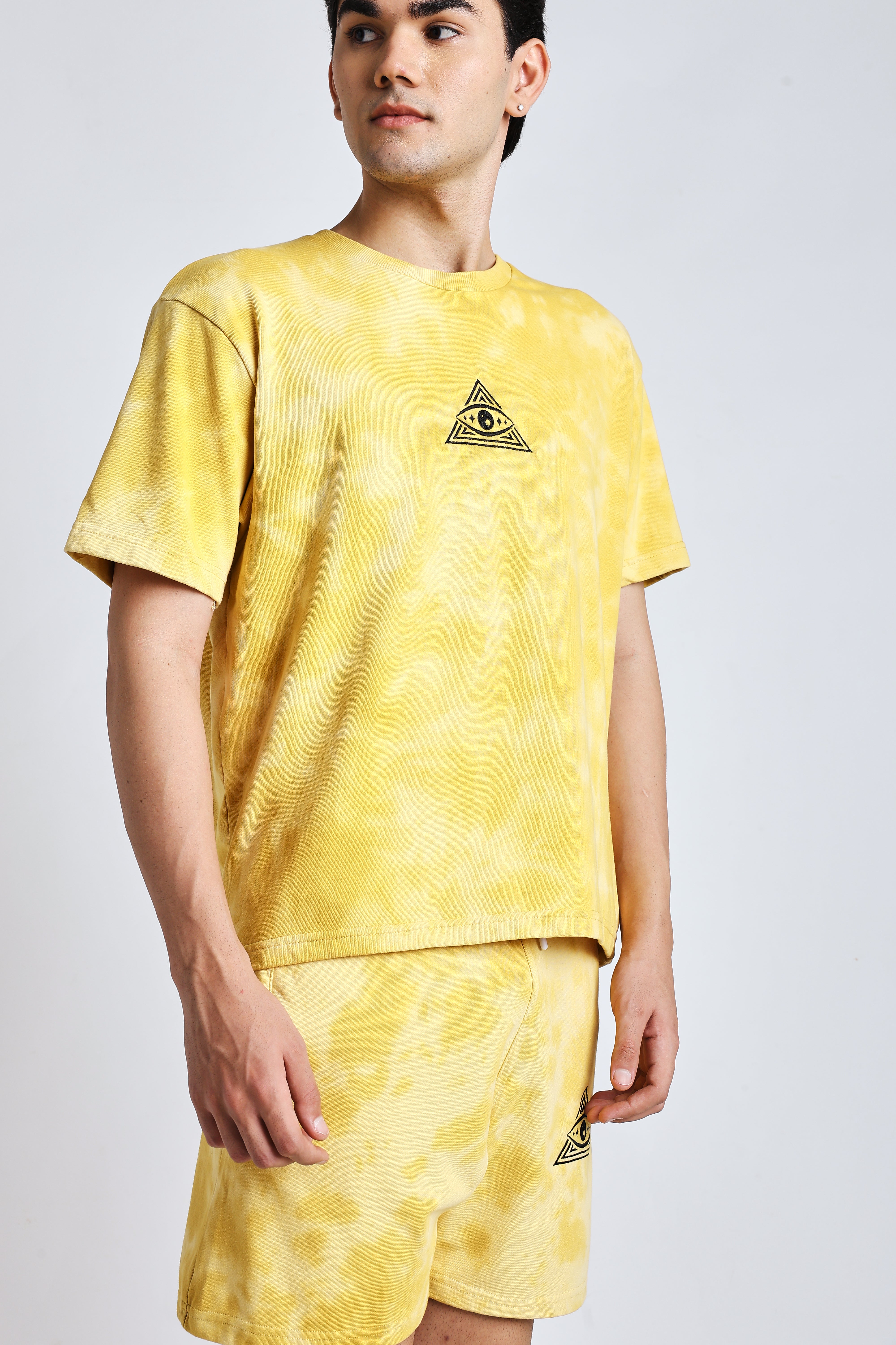 Sunburst Yellow Men's Co-ord Set