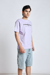 Men's Lavender Over-sized tee
