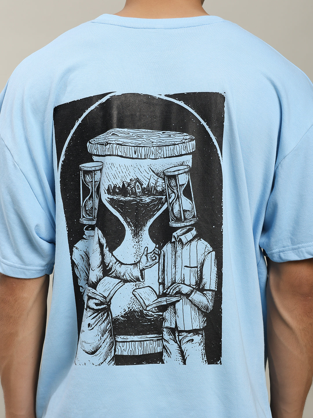 Borrowtime Baby Blue T-shirt