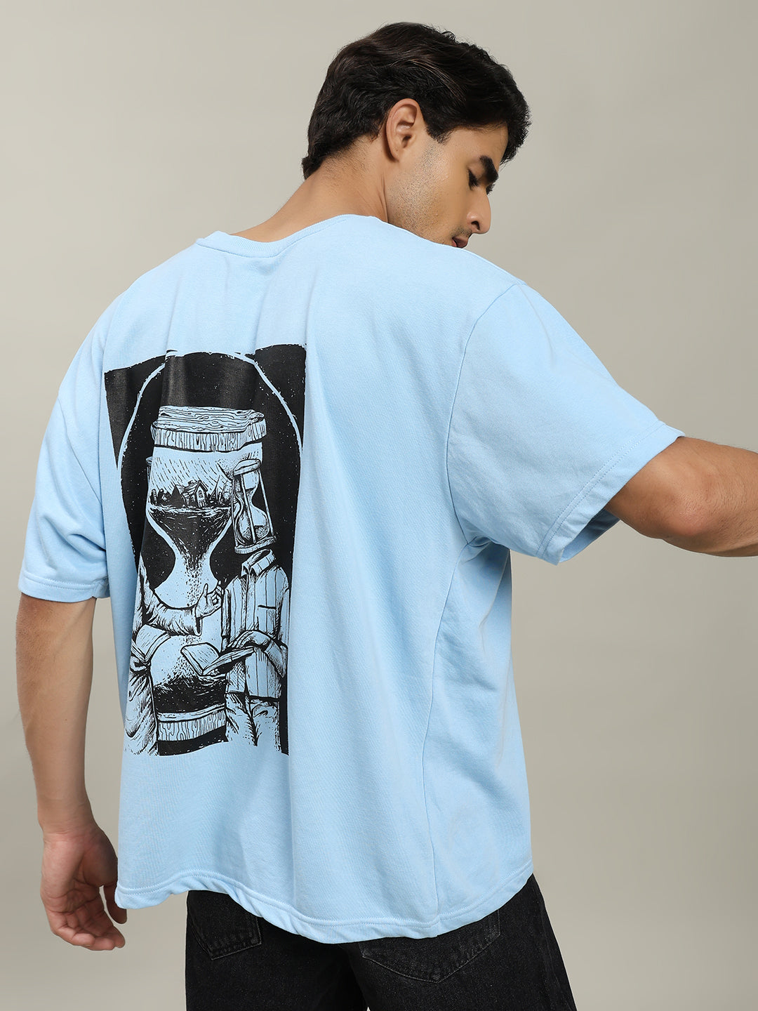 Borrowtime Baby Blue T-shirt