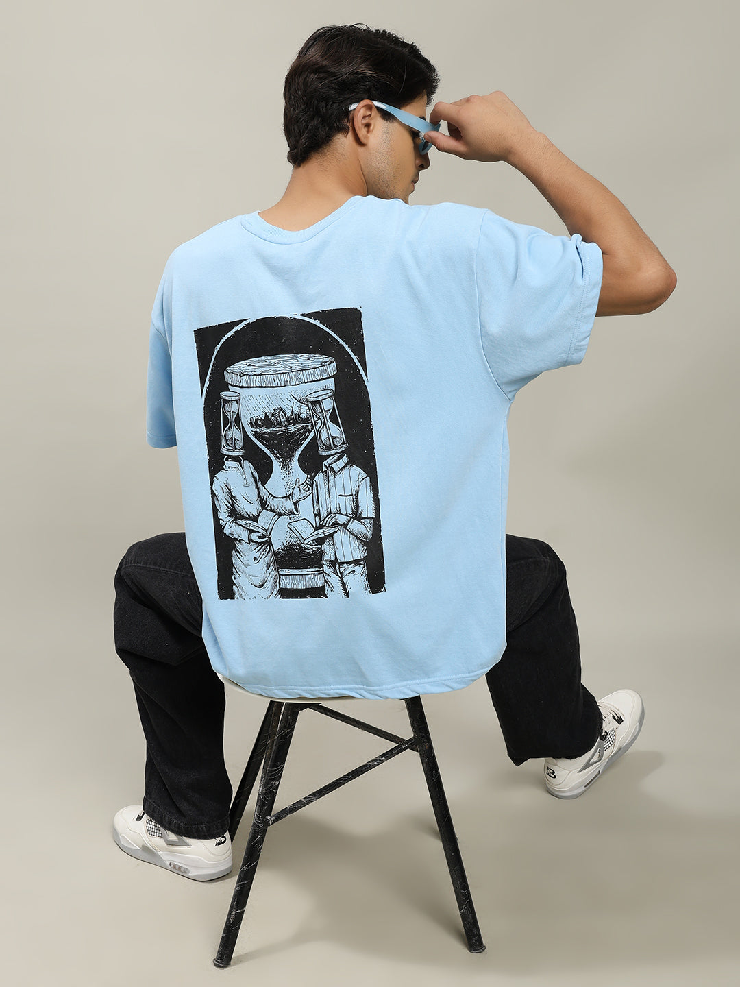Borrowtime Baby Blue T-shirt