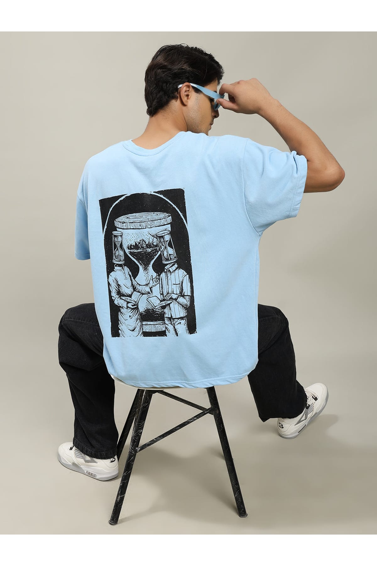 Borrowtime Baby Blue T-shirt