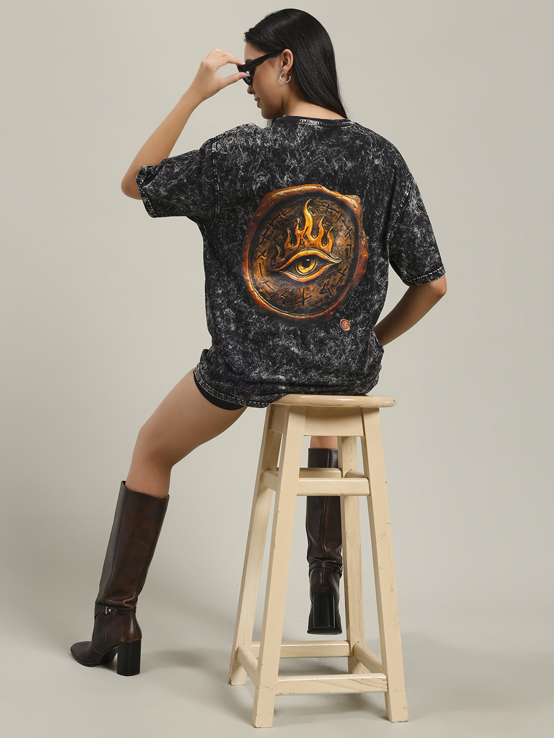 The Holy Rebellion Women Oversized Tee