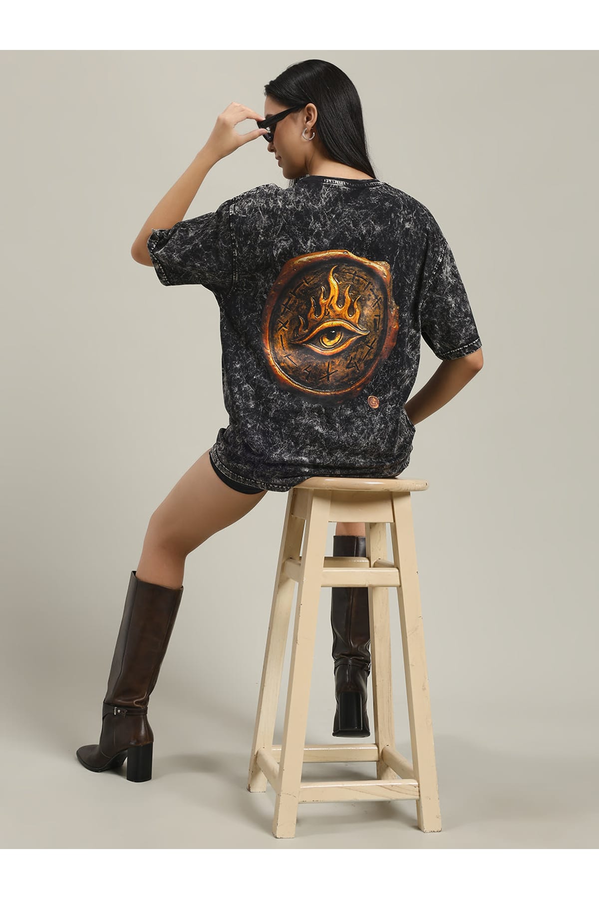 The Holy Rebellion Women Oversized Tee