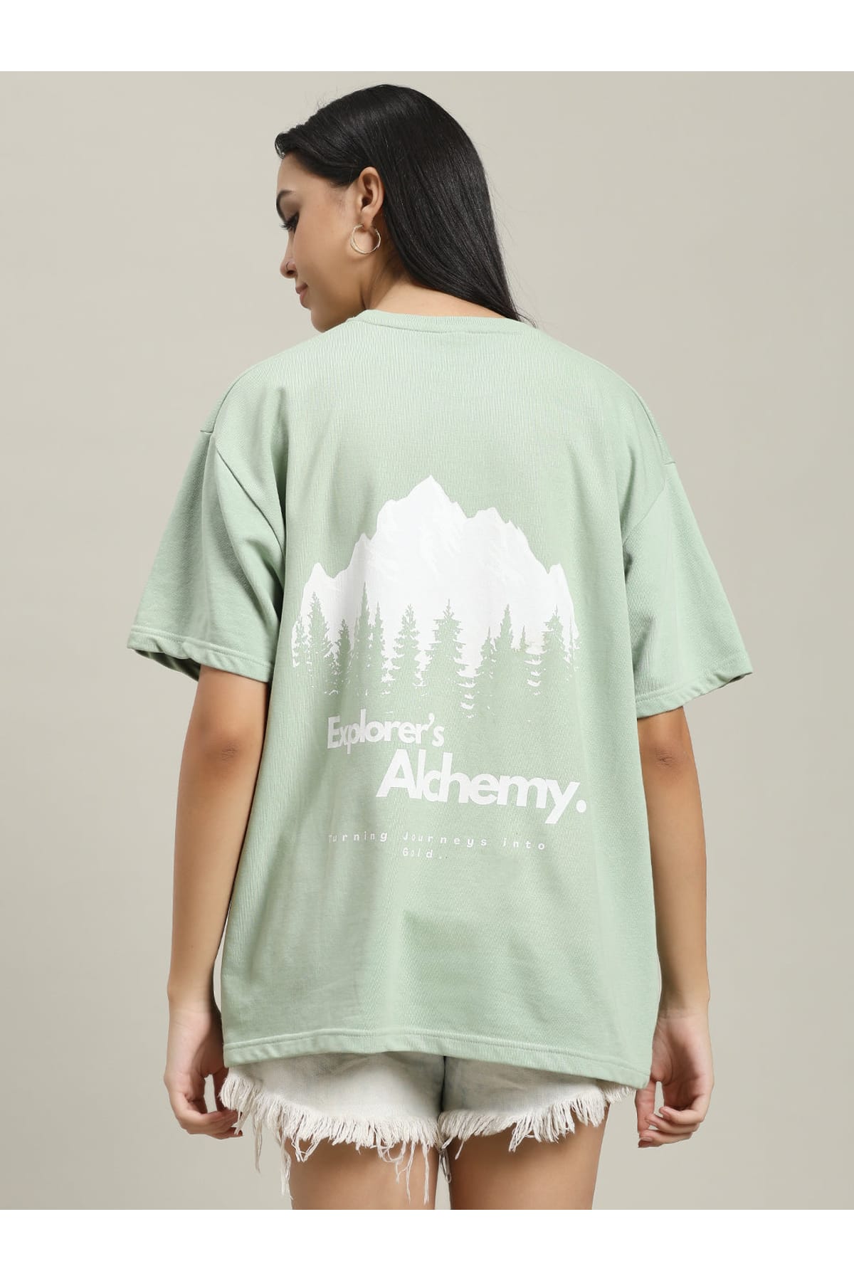 Alchemy Of Peaks Women's Over-Sized T-shirt