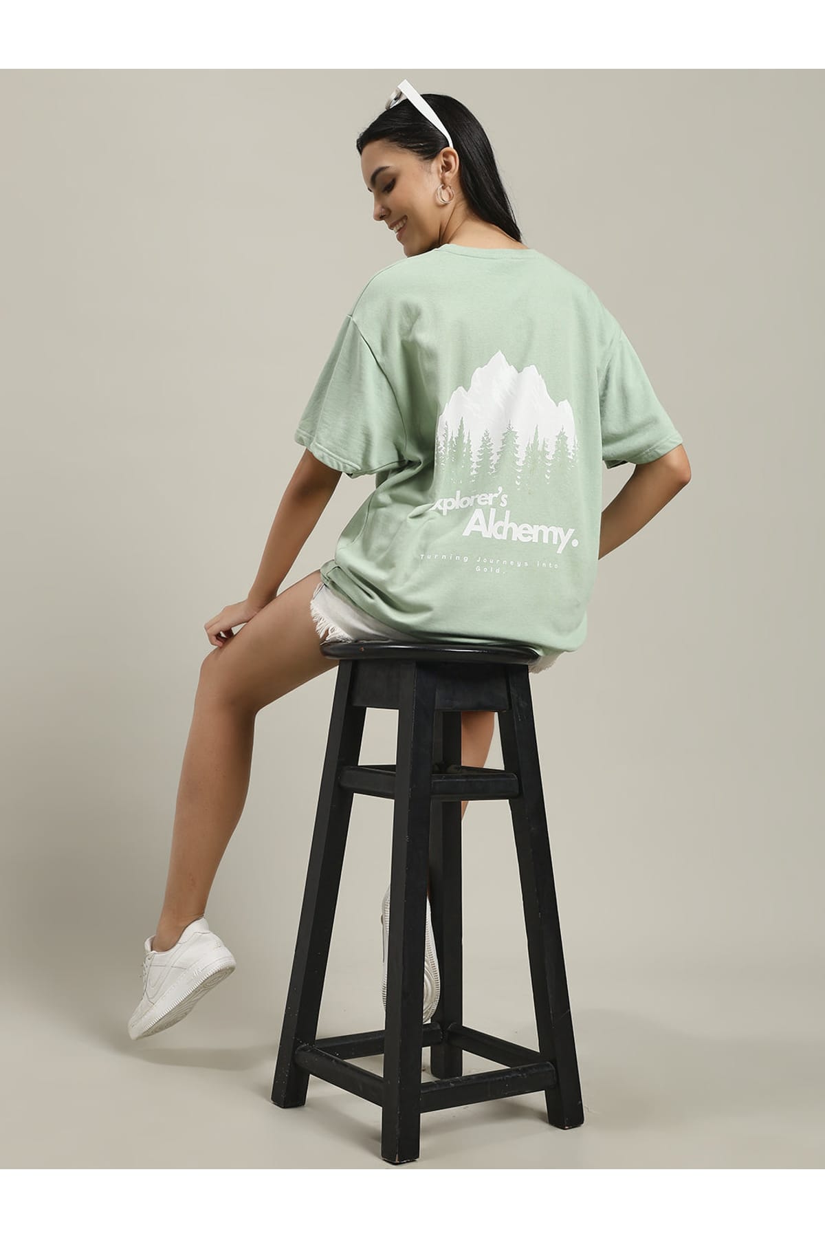 Alchemy Of Peaks Women's Over-Sized T-shirt