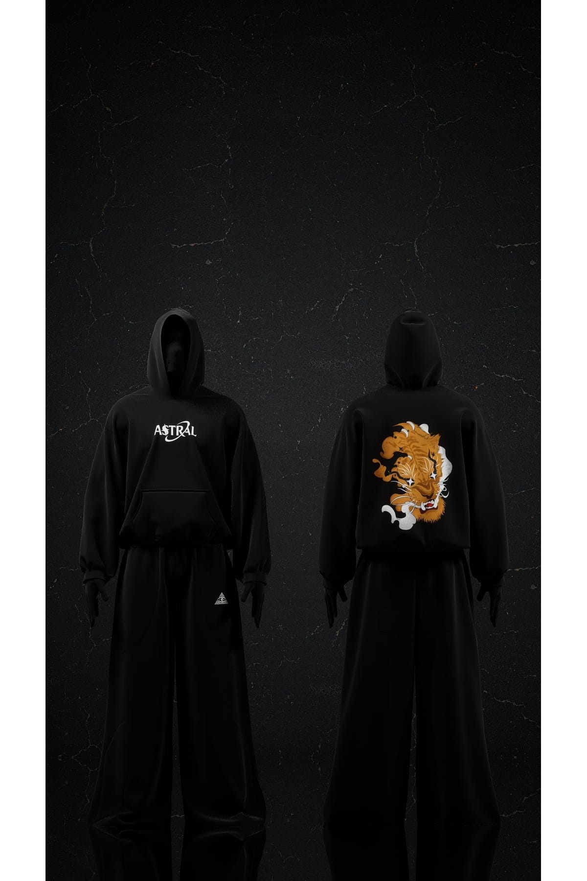 Cosmic Tiger Hoodie