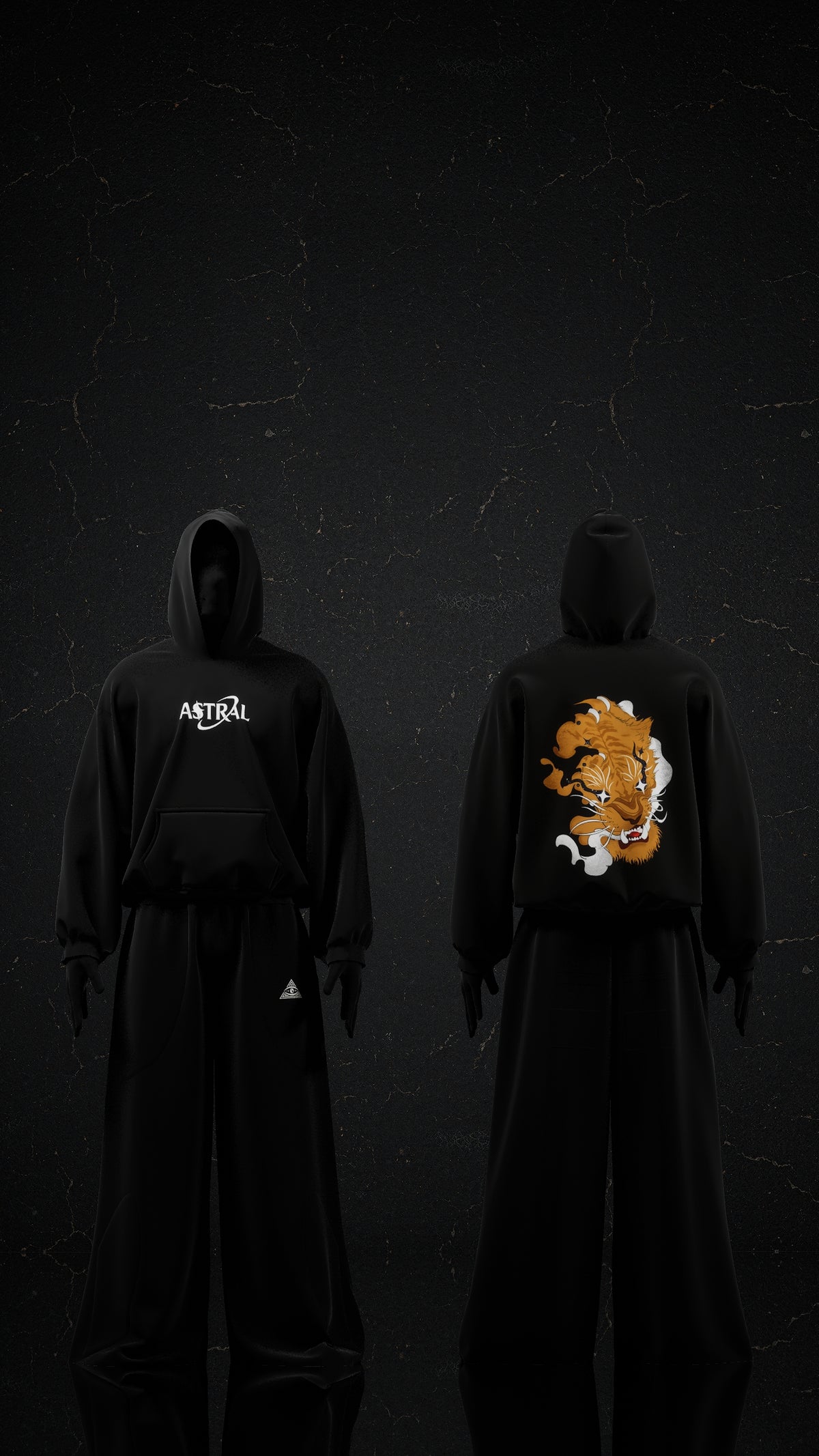 Cosmic Tiger Hoodie