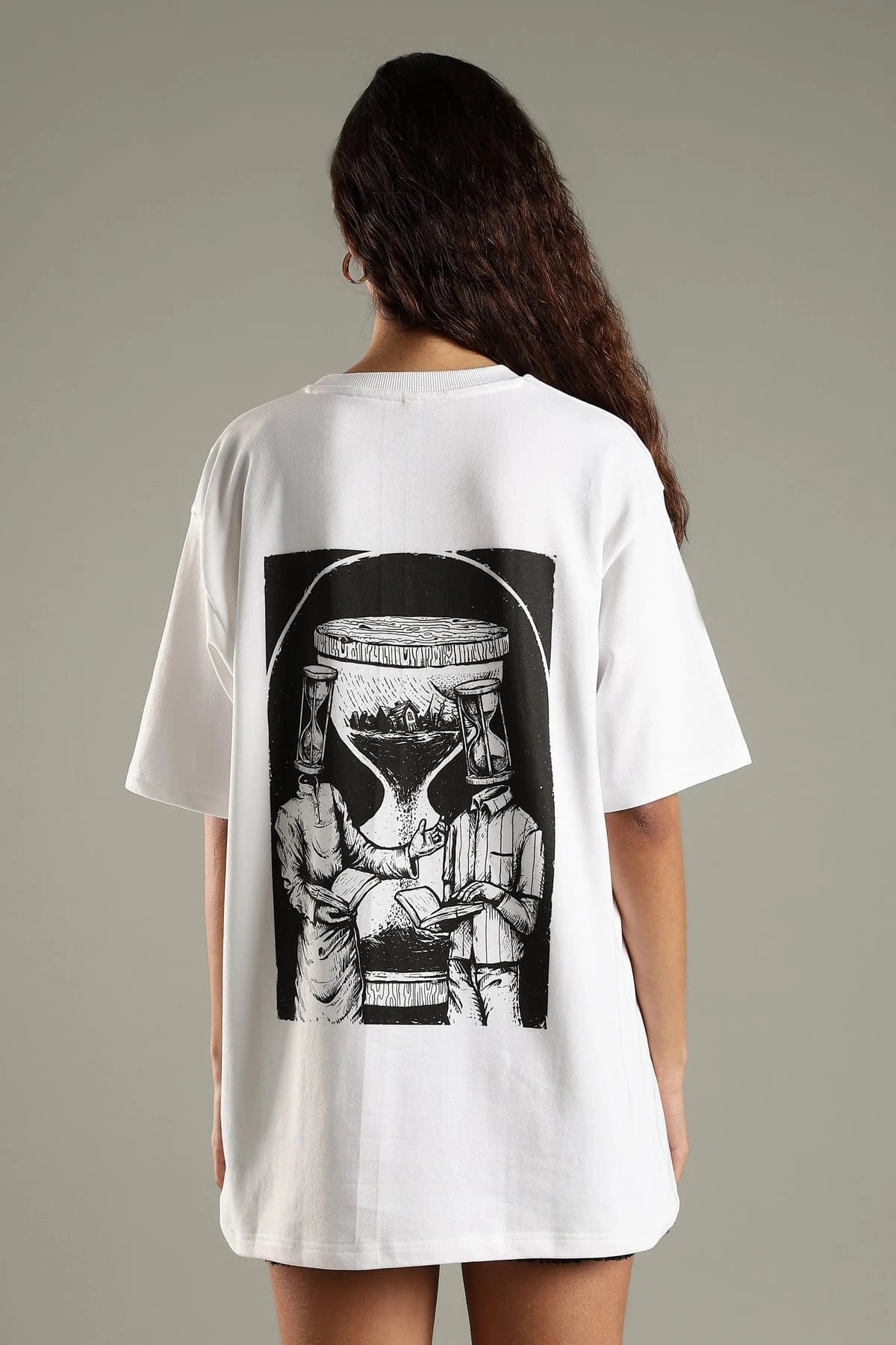 Borrowed Time Women Oversized Tee
