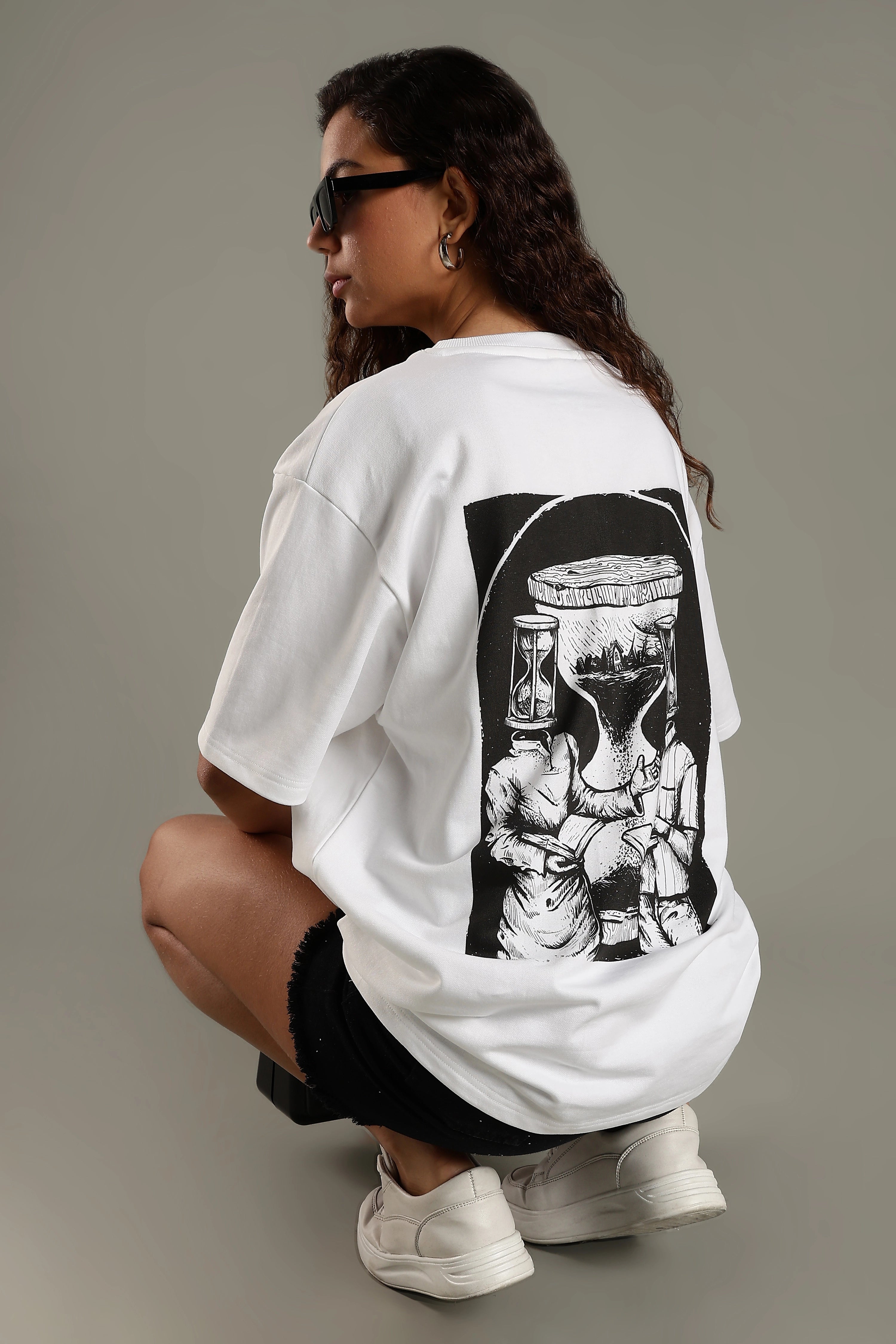 Borrowed Time Women Oversized Tee