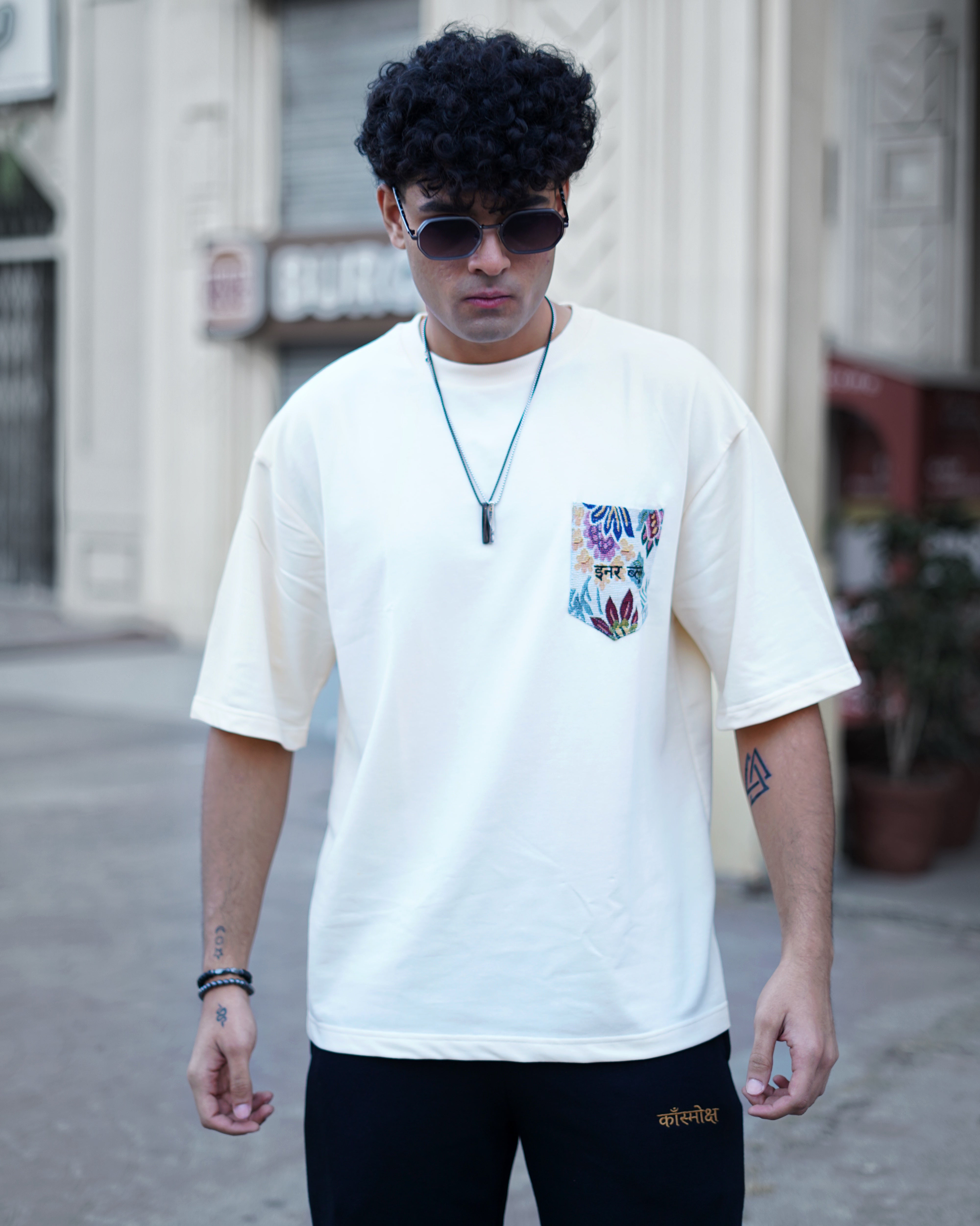 INNER BLOOM™ IVORY WHITE T-SHIRT