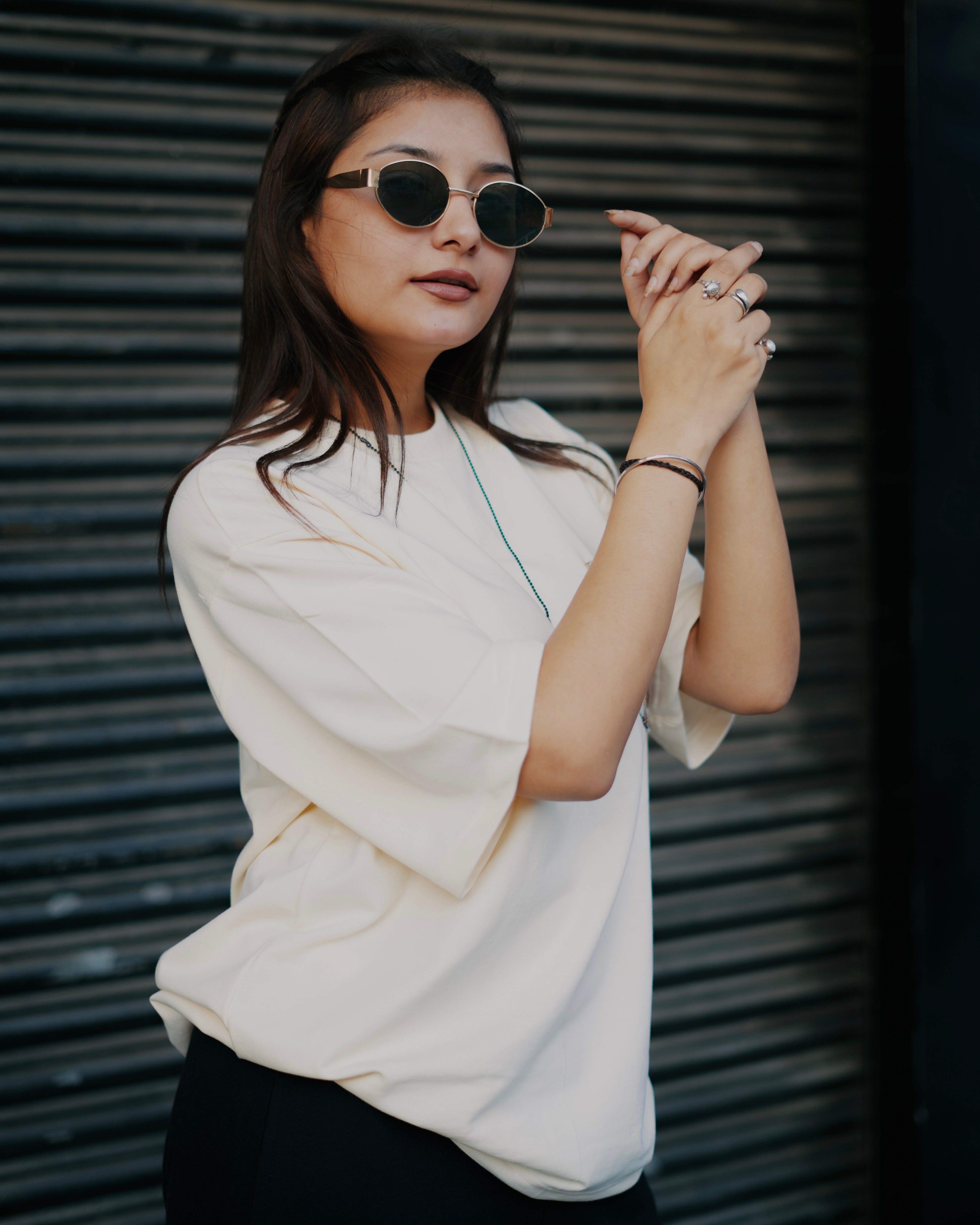 INNER BLOOM™ IVORY WHITE T-SHIRT