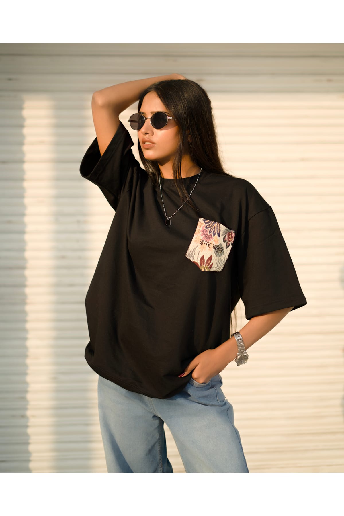 INNER BLOOM™ BLACK OBSIDIAN T-SHIRT