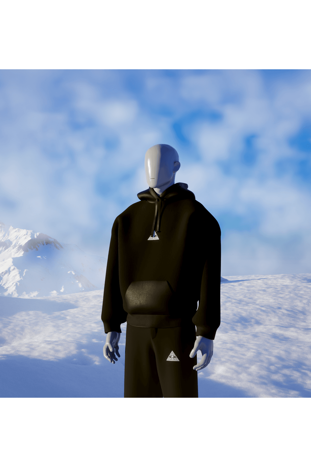 Dual Realm Black Co-Ord Set